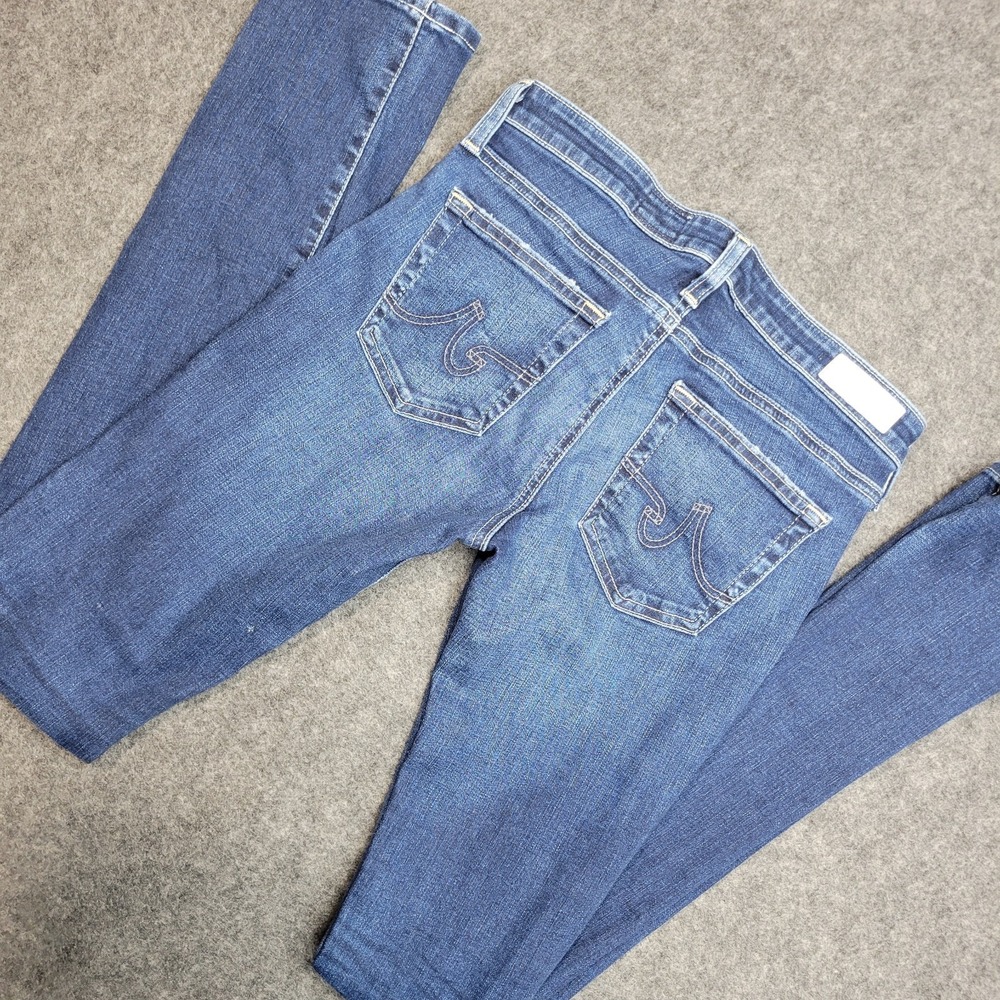 AG‎ Adriano Goldschmied Jeans Womens 26R Blue Denim The Aubrey Skinny Straight